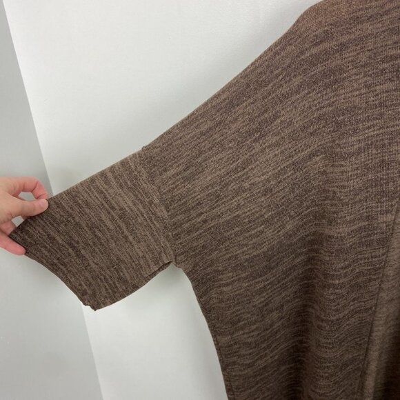 Urban Outfitters Oversized Knit Cardigan‎ Sweater Heathered Brown Size XS Boho - Picture 5 of 12